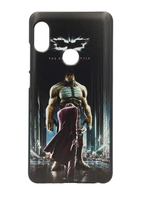 Xiaomi Redmi Note 5 Pro 3D UV Printed Justice League Batman Hulk Hard Back Case Cover