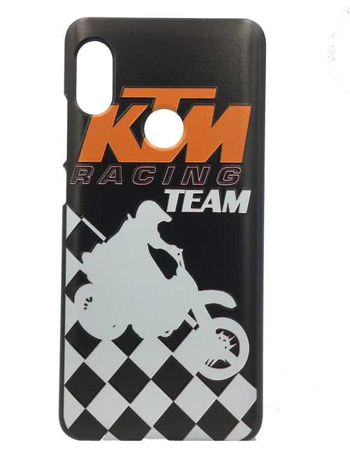 TDG Xiaomi Redmi Note 5 Pro 3D Texture KTM Printed Hard Back Case Cover