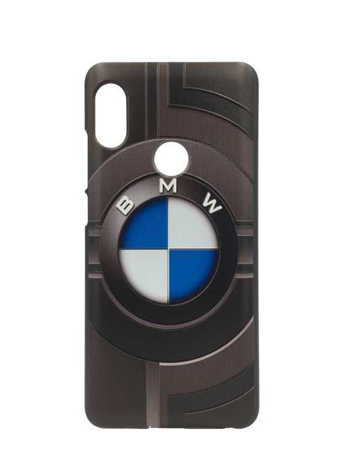 TDG Xiaomi Redmi 6 Pro 3D Texture Printed Luxury Car BMW Hard Back Case Cover