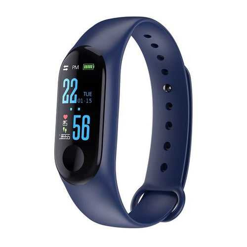 TDG M3 Band Fitness Tracker Smart Band Dark Blue