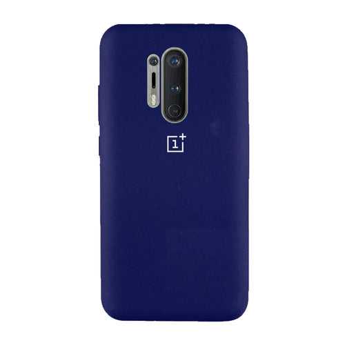 TDG Oneplus 8 Pro Back Cover Silicone Protective Case Dark Blue