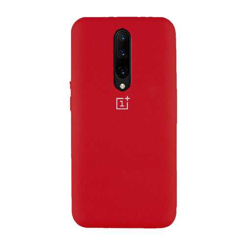 TDG Oneplus 8 OG Silicone Protective Back Case Red