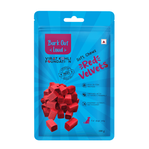 Bark Out Loud Red Velvet Fish Treats Dog Treats