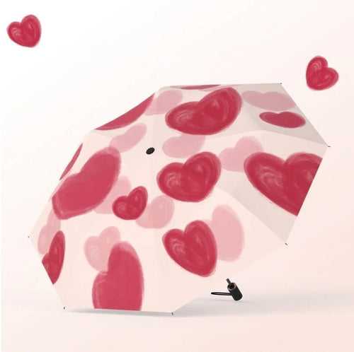 Cupid's Canopy automatic folding Umbrella | For Sun and rains | UV protection