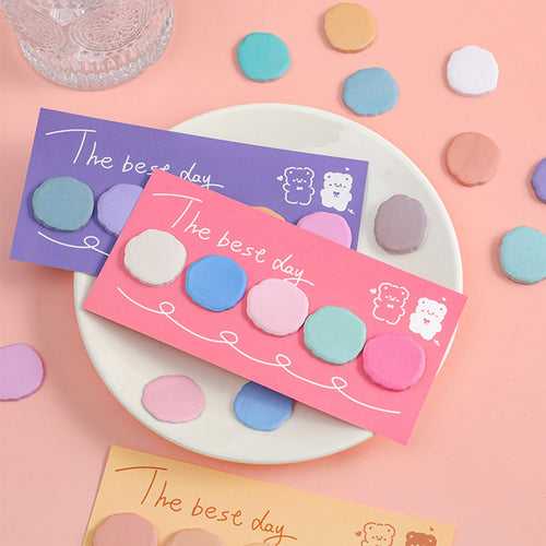 Adorable round index sticky notes