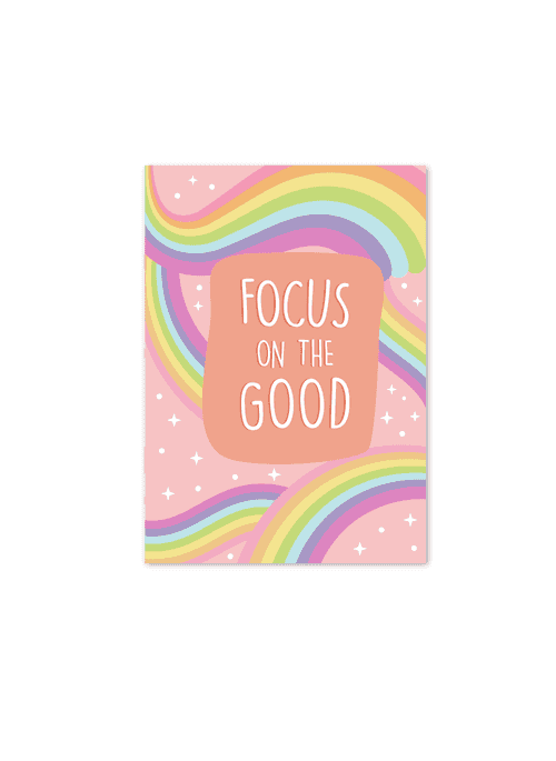 Focus on the Good | A5 Notebook | Plain