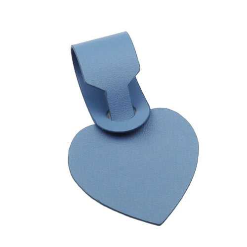 Lovely Heart Shaped Leather Travel Luggage Tag | Travel Accessory | Available in 2 colors