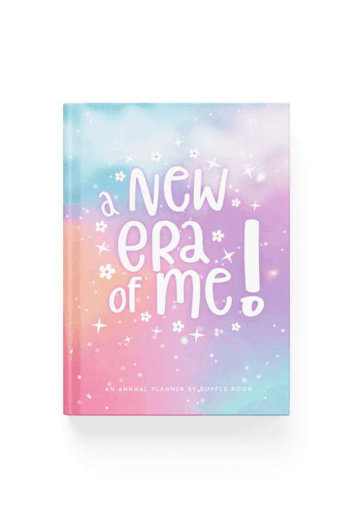 "A New Era of Me" Annual UNDATED Planner | A5 Hardbound