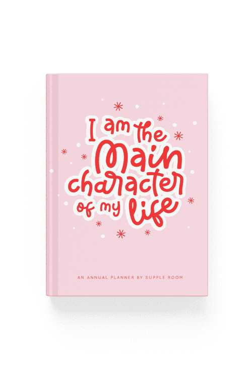 ‘Main Character" Annual UNDATED Planner | A5 Hardbound