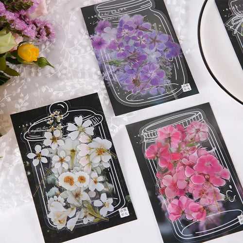 Pretty Flowers sticker set | 40 pcs
