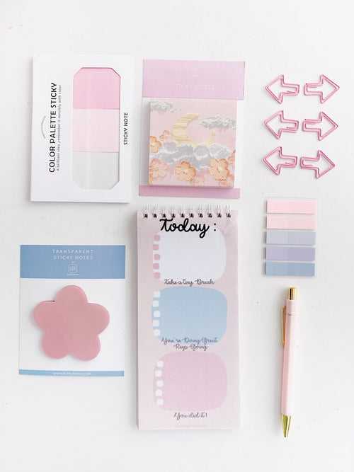 Pretty in Pink Stationery Set