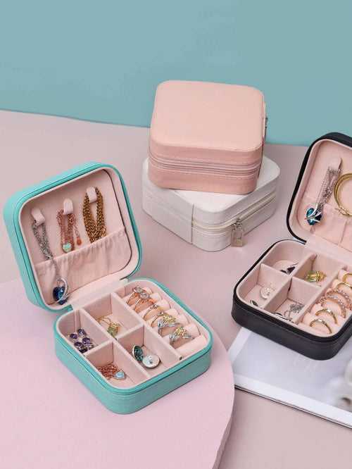 Pretty Pastel Compact Jewellery Organiser | Available in Four Colours