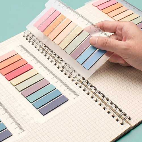 Vintage Translucent Index Sticky Note Page Tabs/ Markers for annotation and notes