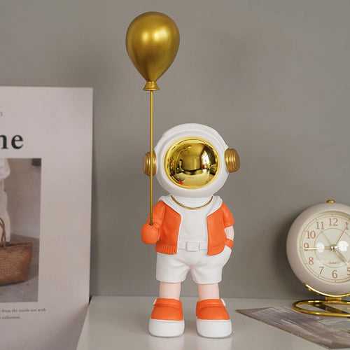 Astronaut Kiddo Showpiece - Orange