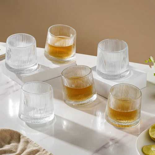 Rotating Glass 150ml (Set of 6)