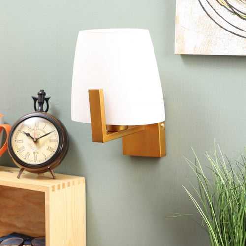 Golden Metal Wall Light