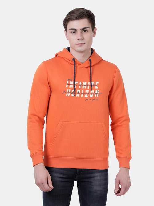 Tango Cotton Polyester Fleece Solid Sweatshirt