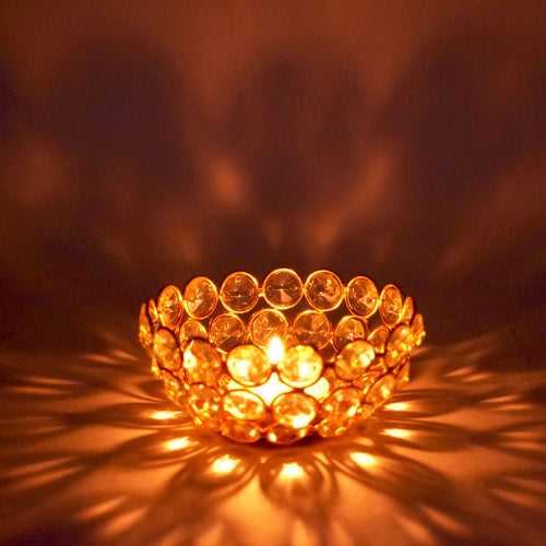 Crinds Bowl Candle Lamp - Small