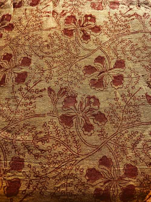 KALAMKARI : ANAR YELLOW : ALIZARIN RED