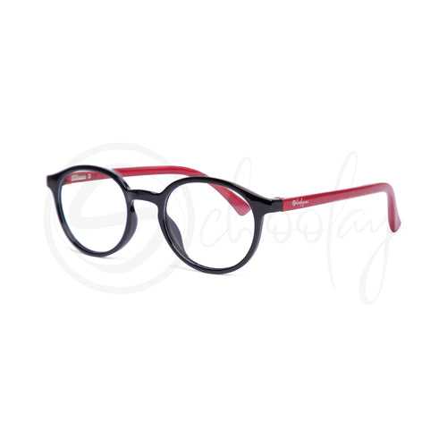 Teens/Adults WFH Eye Protection - Red Oval Teen Spects