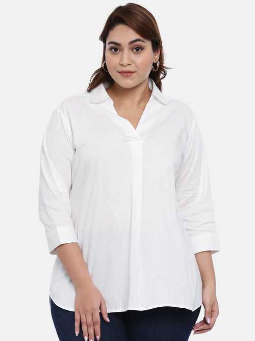 Oxford Cotton White Shirt