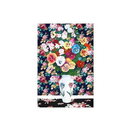 Alec Egan, Flowers on Flowers, 2021; Signed and Numbered Limited Edition Print