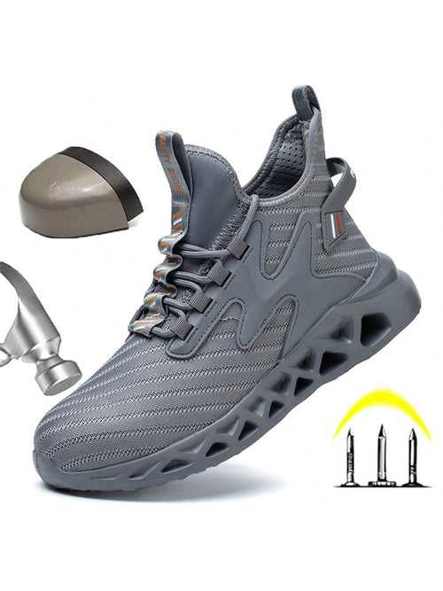 Steel Toe Anti-skid Safety Lightweight Breathable Shoes
