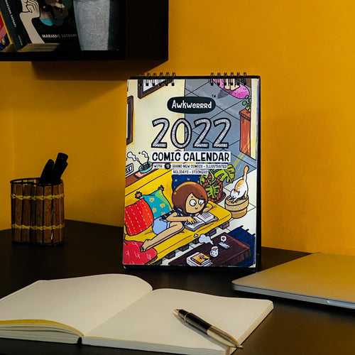 Awkwerrrd Comic Calendar 2022 + Sticker Sheet!