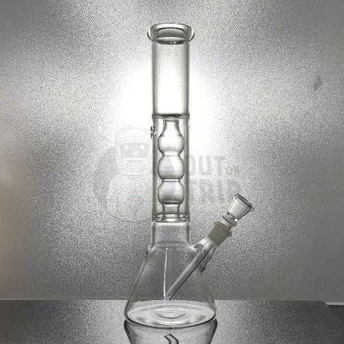 12 INCH CONICAL GLASS BONG WITH ICE-FREEZE