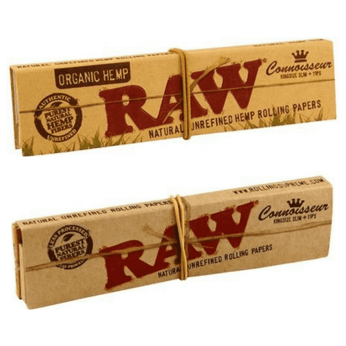 RAW Connoisseurs - Rolling Papers with Tips