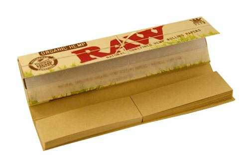 RAW ORGANIC CONNOISSEUR King 32 leaves Rolling Papers with Tips