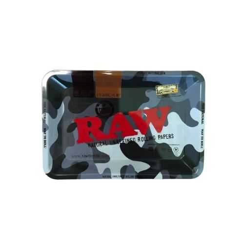 RAW URBAN CAMOUFLAGE METAL ROLLING TRAY - MINI