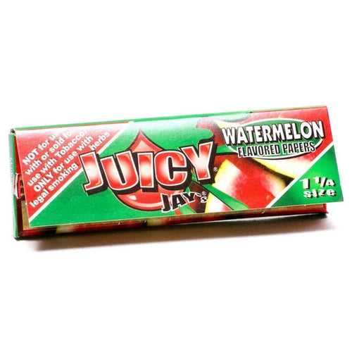 Juicy Jay Rolling Paper - Watermelon Flavor - 1 1/4 Size