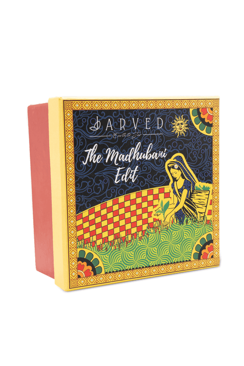 Jarved Madhubani Gift Box: Teas of The World and Mysore Special Instant Coffee