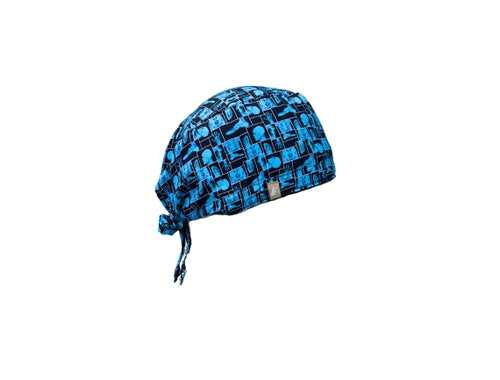 X- Ray Blues Spark Scrub Cap