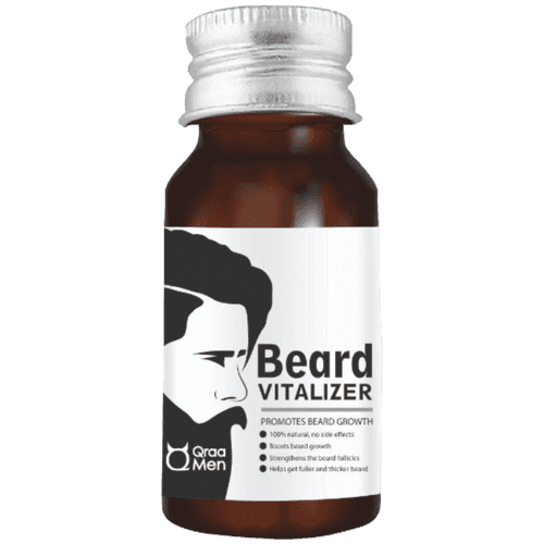 Beard Vitalizer - For Faster Beard Growth, With Biotin
