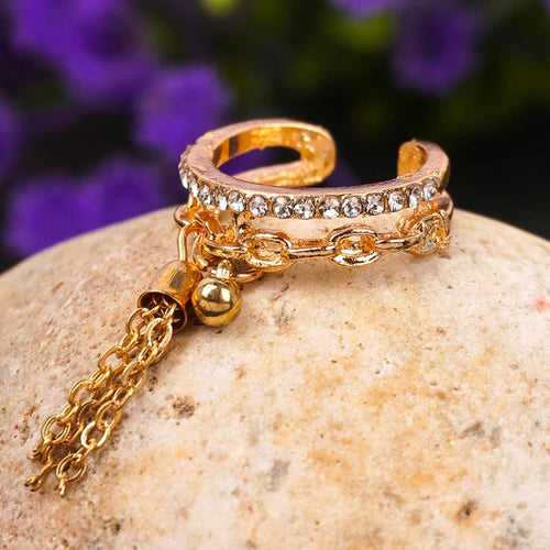 Gold Chain Ring