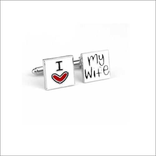 I Love My Wife Cufflinks