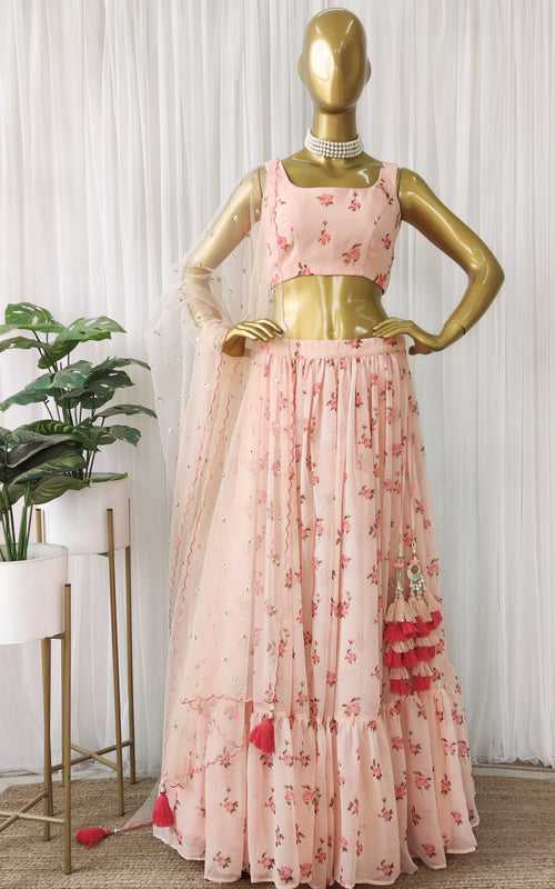 Desert Rose Lehenga Set