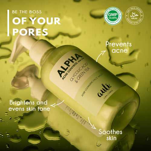 AHA-5% Acne-Control Face Wash - ALPHA