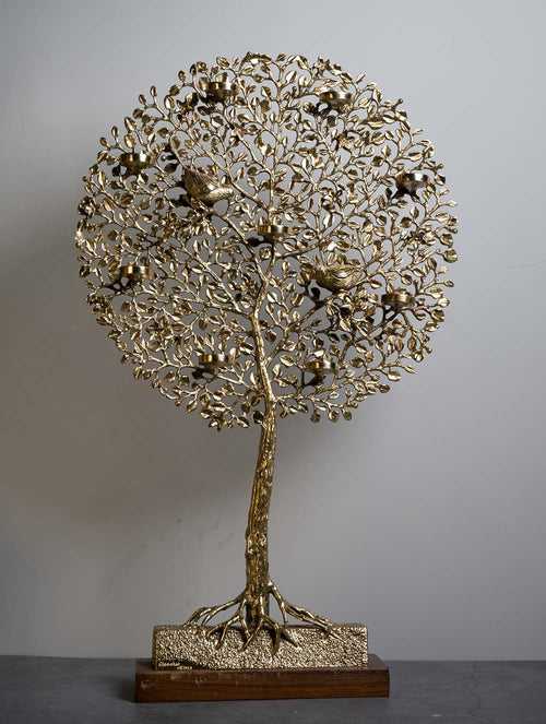 Exclusive Brass Curio - Tree Of Life (Medium), 29.9" x 18.9"