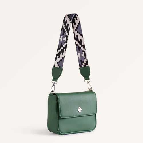 Brio Cheeky Chic Shoulder Bag Green