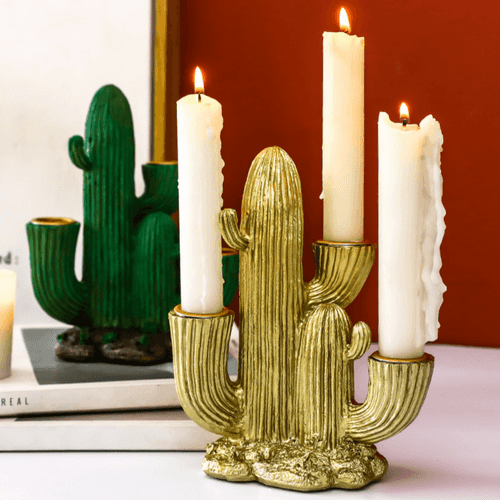 Cactus Candle Holder
