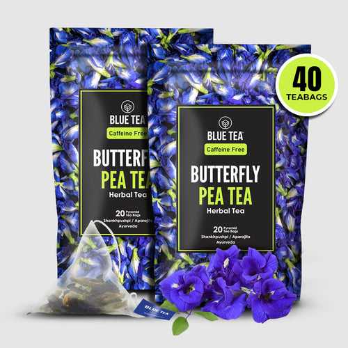 Butterfly Pea Flower Tea - 20 Teabags | Pack of 2