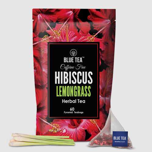 Hibiscus Lemongrass Herbal Tea - 60 Tea Bags