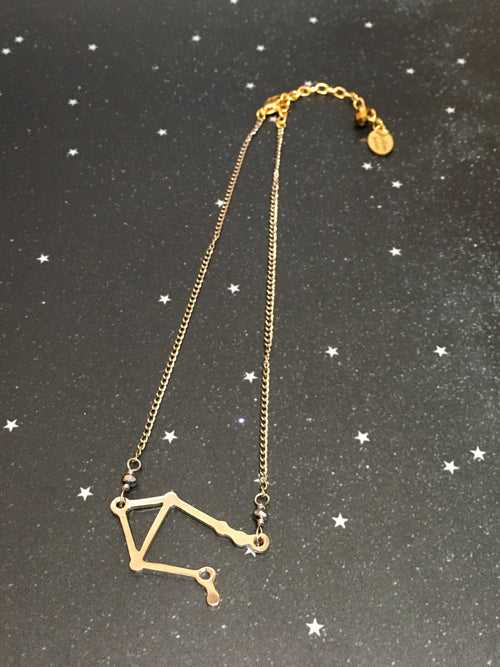 Silver 'LIBRA'  Chain