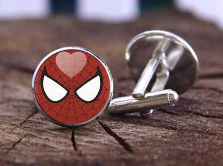 Spiderman Cufflinks