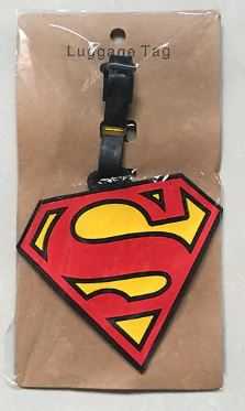 Superman Logo Luggage Tag