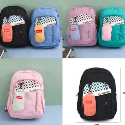Cool School Bag With Pouch