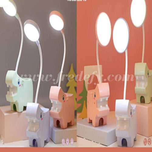 Cute Hippo Lamp With Pen Stand